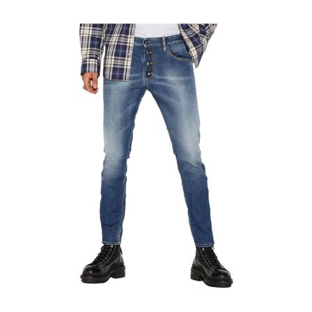 Dsquared2, Jeans Blauw, Heren, Maat:M,elastaan