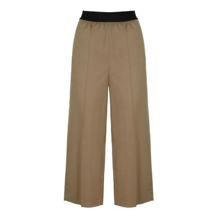 Stella McCartney, Wool Flannel Trousers Bruin, Dames, Maat:XS,wol