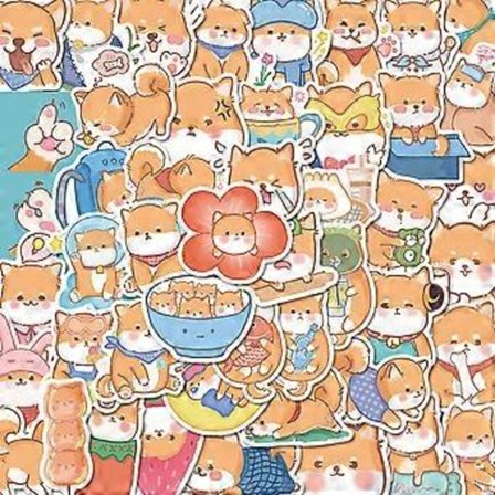 Klistremerker Dekal, Vanntette Vinylklistremerker Pakke for Bumper, Laptop, Skateboard, Vannflaske, Bagasje, Telefon, Graffiti Klistremerker for 