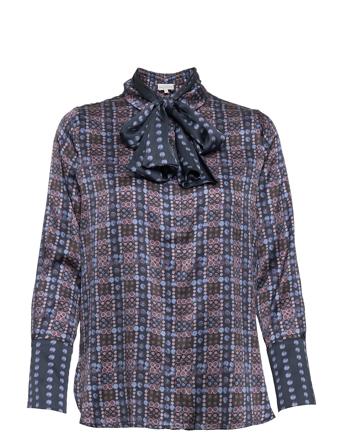 Pauline Bluse Langermet Multi/mønstret Dea Kudibal*Betinget Tilbud