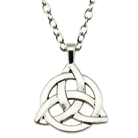 Halskæde Triquetra Keltisk Symbol Charmed knude