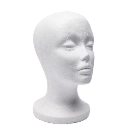 Skum Mannequin Hoved Model Solbriller Briller Stativ Hat Cap Display Holder Headset Mannequin Hoved D KL