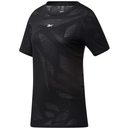 Reebok Women's Burnout T-Shirt (2021) Women Short sleeved fitness sweater Black XS