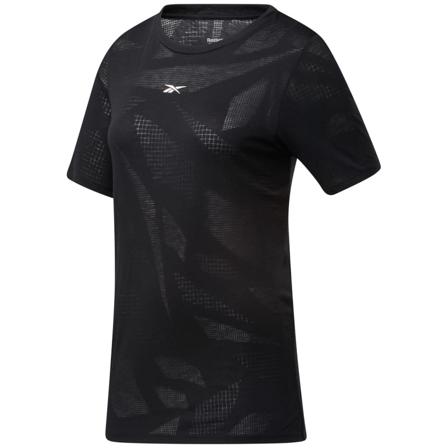 Reebok Women's Burnout T-Shirt (2021) Women Short sleeved fitness sweater Black XS