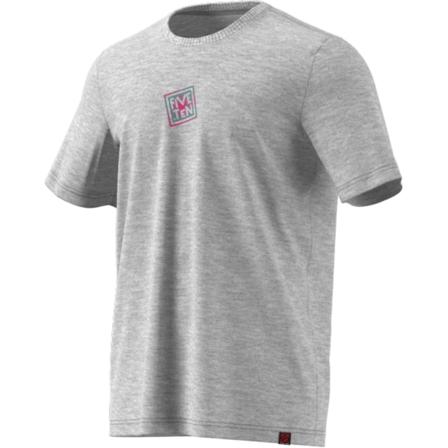 Adidas Men's 5.10 Heritage Logo Tee Men Short sleeved fitness sweater Grey XS