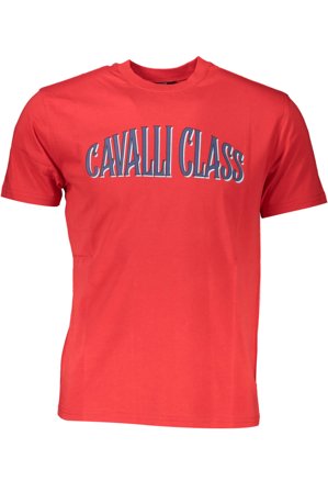 Cavalli Class T-shirt Maniche Corte Uomo Rosso