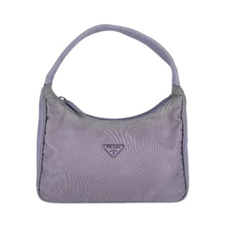 Prada Vintage Pre-owned HandTass , Paars , Dames , Maat: ONE Size Vintage Tassen