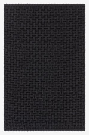 Jotex - Baderomsmatte 50x80 Cm Bomull/Polyester Black mdf / metall PANAMA - Kjøp Baderomsmatter hos Jotex