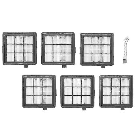 6 st HEPA-filter för Bissell 1154 116 tvättmaskin