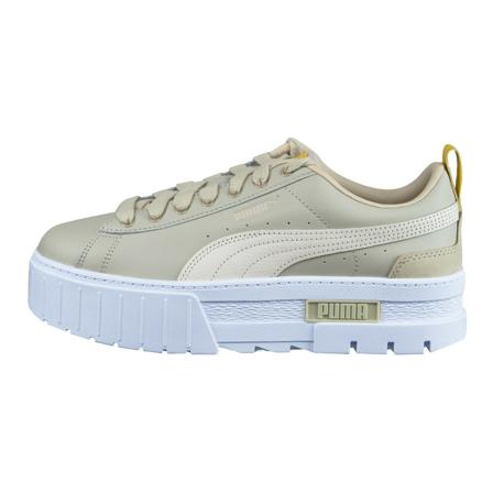 Puma, Mayze Luxe Sneakers Beige, Dames, Maat:36 EU