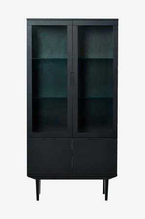 Nordic Furniture Group - Vitrineskab Sagene - Sort - Skabe - Fra Homeroom