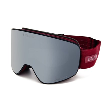 Oscar Eide G2 - Silver Mirror Burgundy M/L i Bourgogne