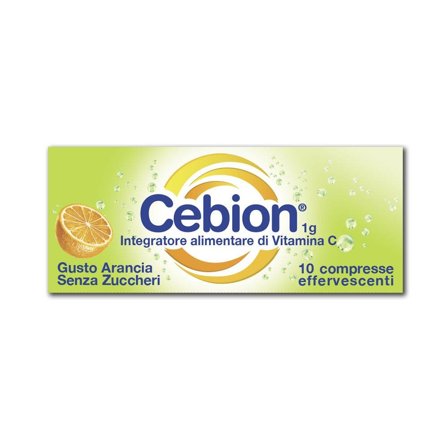 Cebion Vitamina C Effervescente Senza Zucchero 10 Compresse