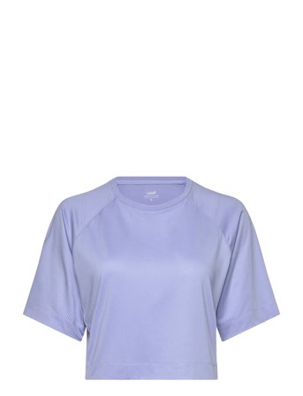 Casall | Laser Mesh Crop Tee | S