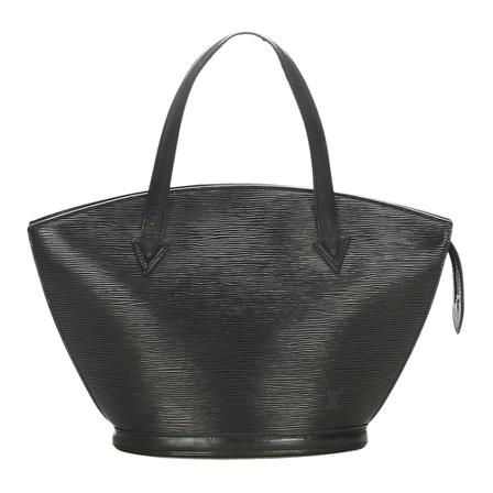 Louis Vuitton Vintage, Pre-owned Epi Saint Jacques GM Short Strap Leather Zwart, Dames, Maat:ONE Size