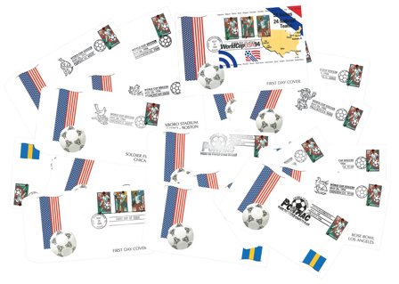 18 kampkuverter fra VM i USA 1994 - Alle forskellige