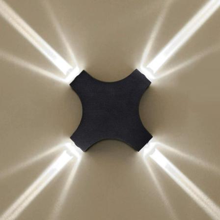 Kaikinpuolin veden- ja kosteudenkestävä led ulkoseinävalaisin (12W valkoinen) ,Sopii olohuoneeseen, käytävään, sisäseinään
