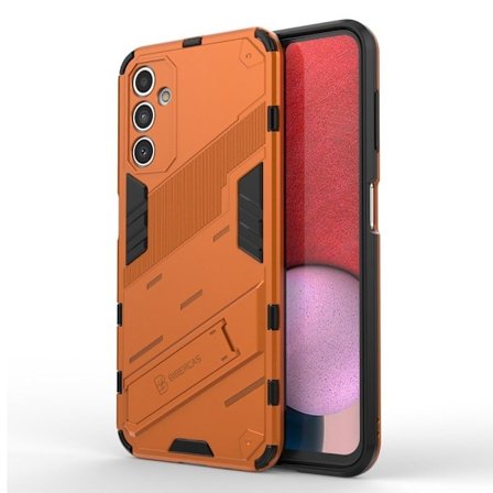 Iskunkestävä hybridikotelo Samsung Galaxy A14 - Oranssi