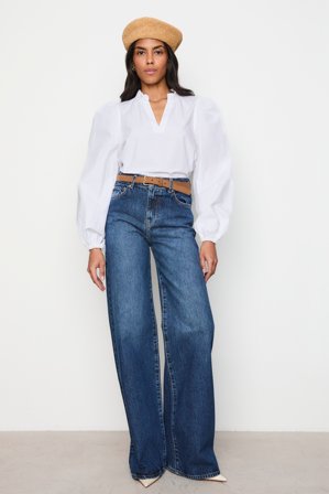 CAMILLA PIHL - Taylor - Washed Dark Blue Size28x34 Jeans