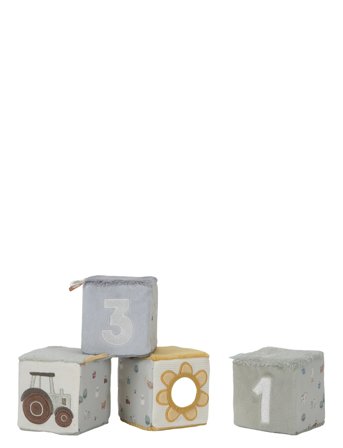 Little Dutch | Little Dutch - Plysterninger 4 Stk. - Little Farm | ONE SIZE 8 cm