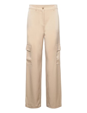 Satin Cargo Pant Beige Michael Kors