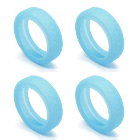 Silikon Hjulskydd för Resväskor - Anti-Damm, Repskydd & Ljudreducering för Spinner & Kabinväskor [db]