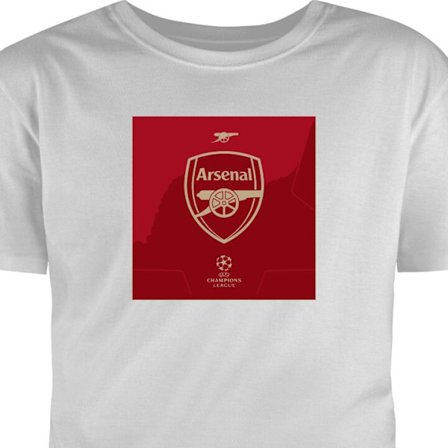 T-Shirt Arsenal fotboll klubb England Premier League ung trupp offensiv stil teknisk fotboll och snabb utveckling