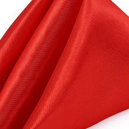 1 punainen yksivärinen lautasliina, 43 * 43 cm, sopii ravintoloihin, juhliin ja perheille