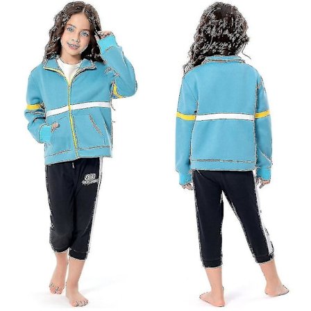 Barn Barn Stranger Things Säsong 4 - Max Mayfield Kostymer Outfits Halloween Carnival Suit -d