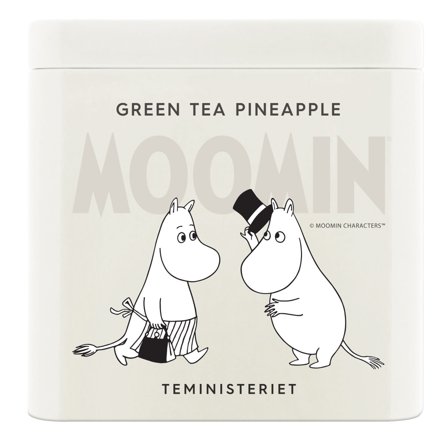 Teministeriet Moomin Pineapple grönt te | Matlagning > Skafferiet > Te | Bagaren och Kocken