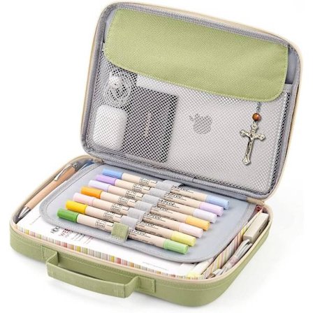 Bibeltaske til kvinder, Bibeltaske til mænd, multifunktionel, grøn