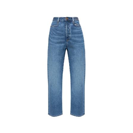 Chloé, Jeans with logo Blauw, Dames, Maat:W27