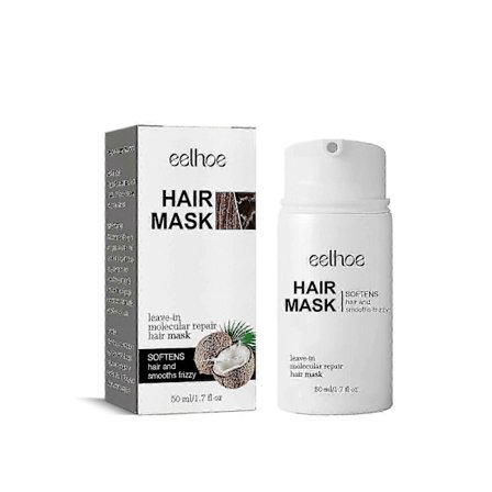 EELHOE hårinpackning reparerar frissigt hår, gör det mjukt, lent, glänsande, återfuktar, förbättrar färgning och permanent, mjukgör håret, fluffig 