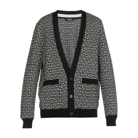 Balmain Sweater Sort, Herre