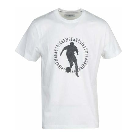 Bikkembergs, T-Shirt Wit, Heren, Maat:M