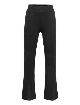 Konpaige Flared Slit Pant Pnt Bukser Svart Kids Only