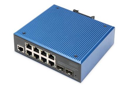 Digitus Dn-651157 8Xge POE 2Xsfp L2 Managed Switch