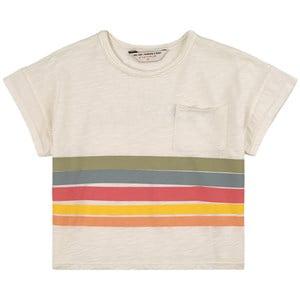 Piupiuchick Off white Graphic Print T-Shirt - Tops - 12 years - White - Mädchen