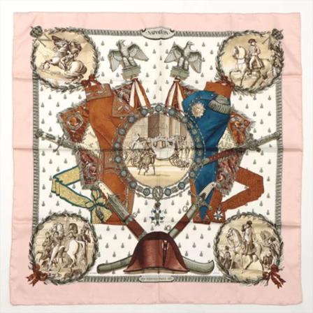 Hermès Vintage Pre-owned Silk scarves vit, Dam Vintage Accessoarer, Dam, Storlek: ONE SIZE