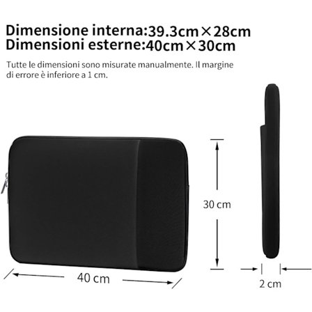 *15,6 tommers bærbar PC-veske, ivencase bærbar PC-veske for bærbar PC*