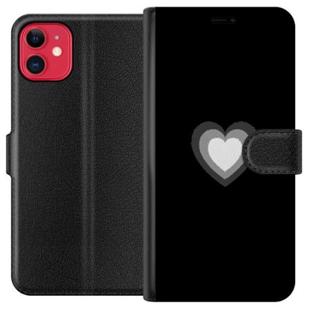 Kompatibelt Lommeboketui til Apple Apple iPhone 11 Soft Glow Heart