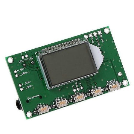 2025 Nyeste Modell Pll Lcd Digital Fm Radio Mottakermodul 87-108mhz Trådløs Mikrofon Stereo