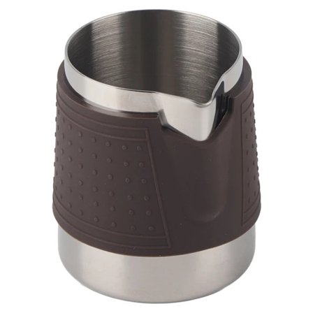 /EA/350 ml melkeskummekopp i rustfritt stål Anti-skåld silikon kaffekanne for latte art (kaffe)