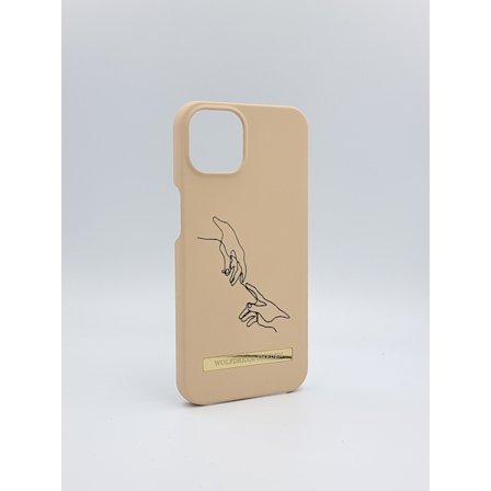 DIFFERENCE OF TOUCH - Beige premium skal till Iphone 13PROMAX