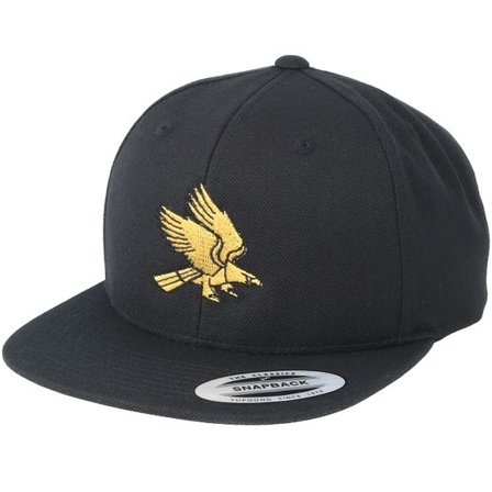 Eagle - Svart snapback Keps - Eagle Gold/Black Snapback @ Hatstore