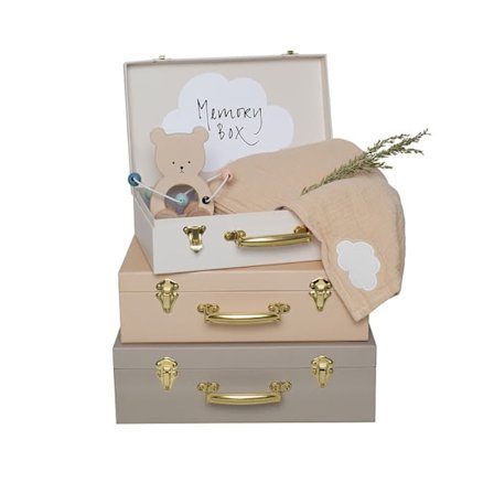 Kuffert, Tasker Beige 3-Pak - Jabadabado