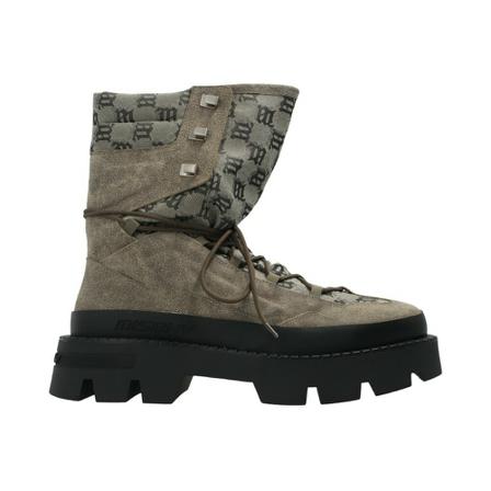 Misbhv, Leather shoes Beige, Heren, Maat:42 EU,leer