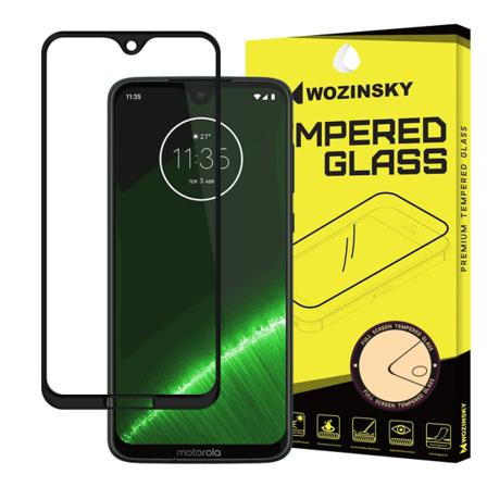 Skärmskydd Motorola Moto G7 I Härdat Glas Fullskärm Transparent