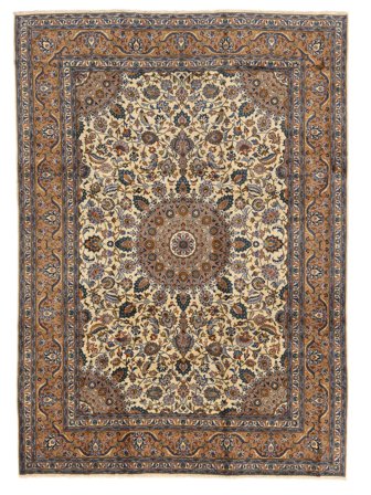 Kashmar Fine Rug Oriental Brown/Black (Wool, Persia)