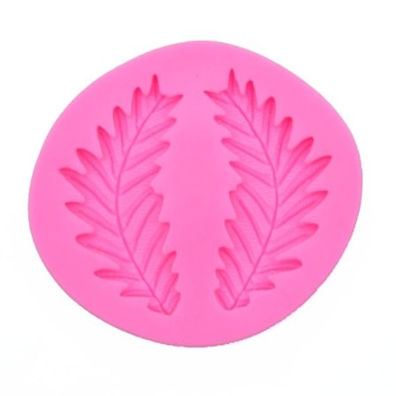 Julblad Silikonform Godis Chokladform Fudge Tårtdekorationsverktyg Köksbakningstillbehör